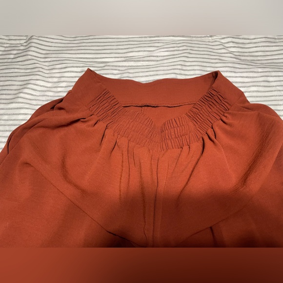 Nine West Rust Red Gauchos Size M - Picture 5 of 8